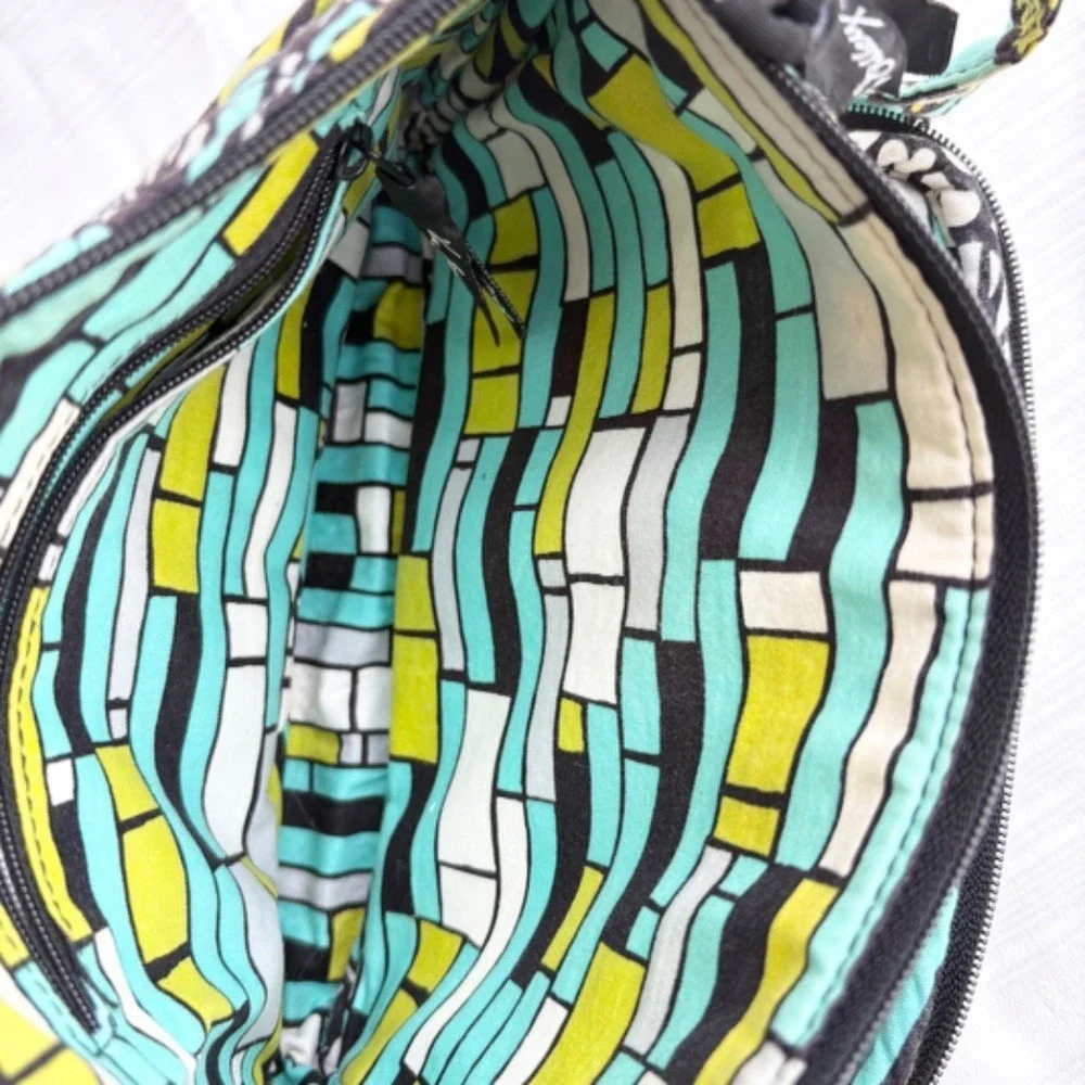 Vera‎ Bradley Hipster Crossbody Bag Island Blooms